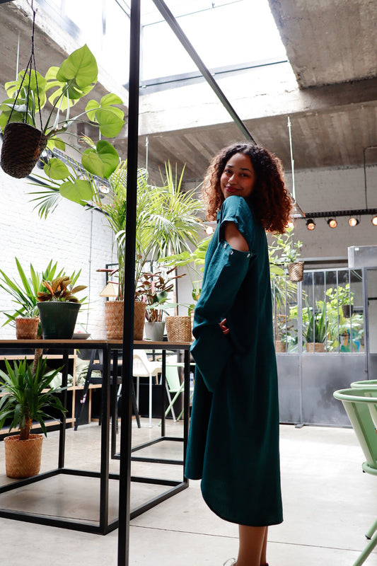 The Shaza Shirt Dress