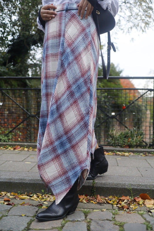 The Asmahan Plaid Skirt