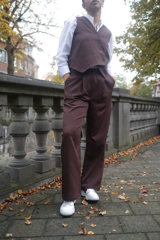 Marika Pants in Autumn Brown