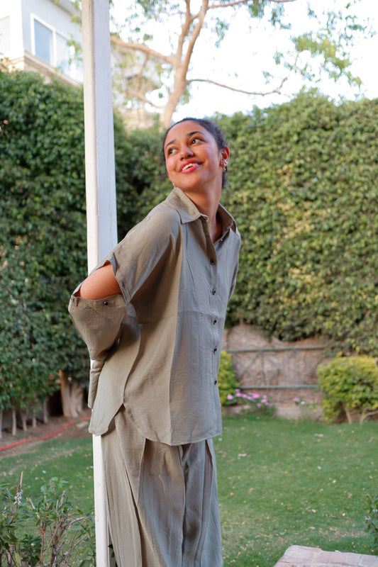 The Marina Set in Olive