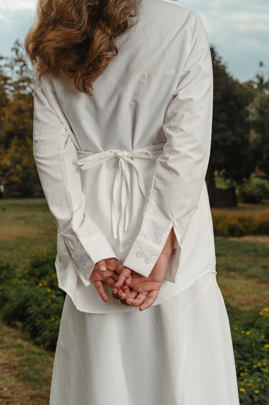 The Noura White Shirt