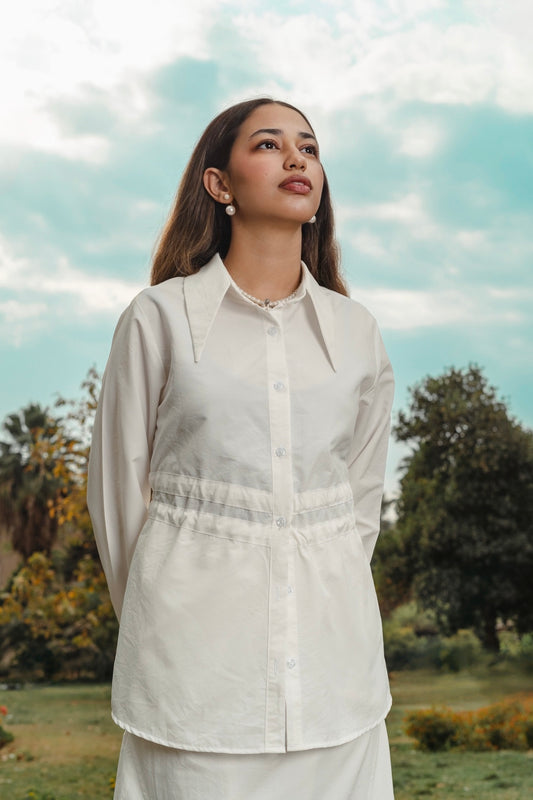 The Noura White Shirt