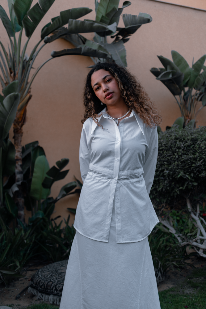 The Noura White Shirt