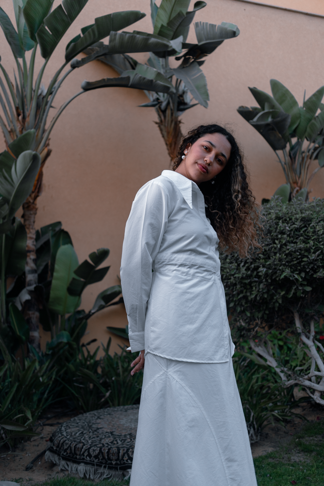 The Noura White Shirt