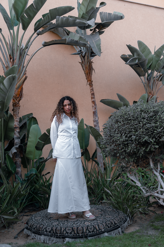 The Noura White Shirt