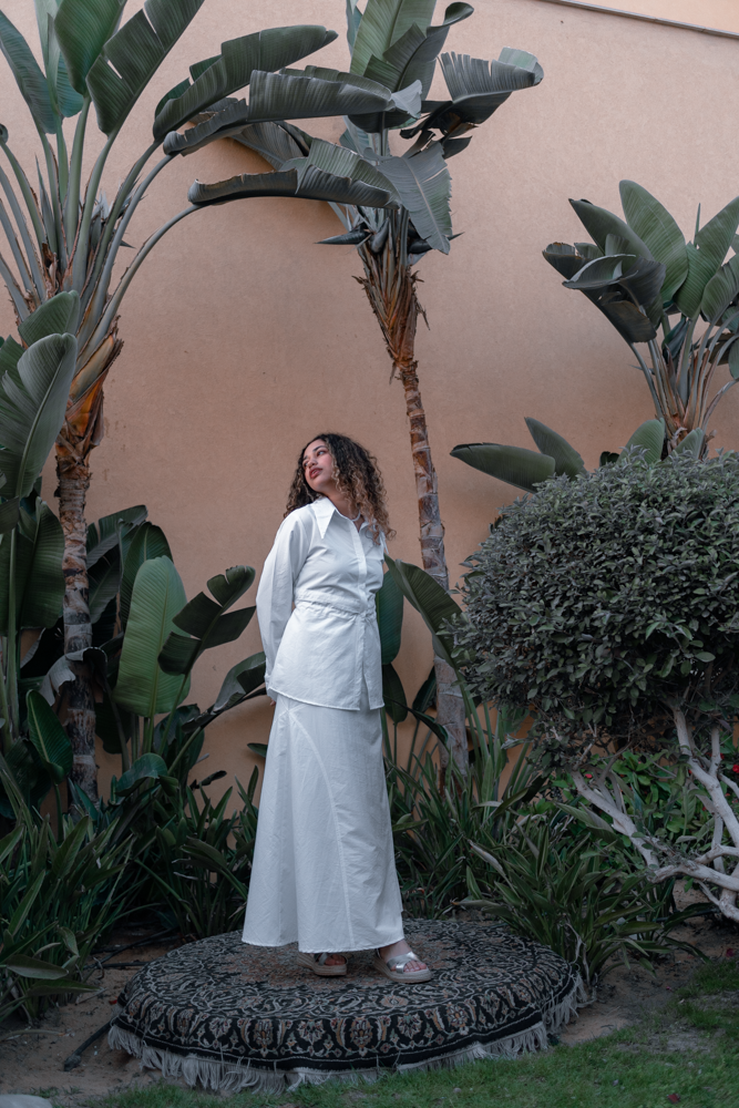 The Noura White Shirt