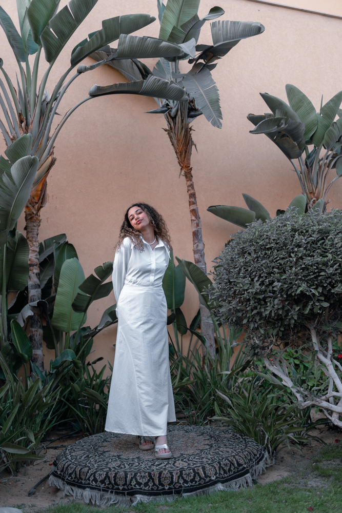 The Noura White Shirt