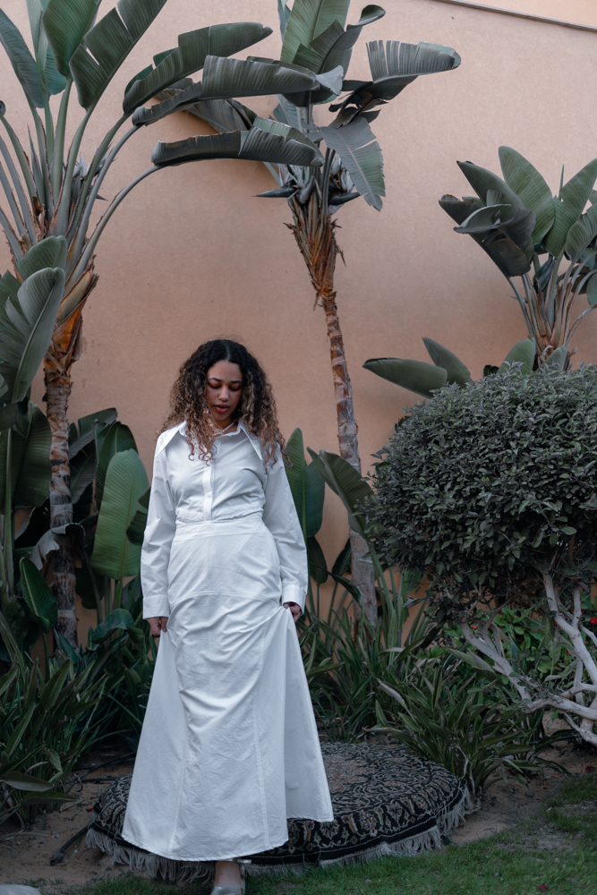 The Noura White Shirt