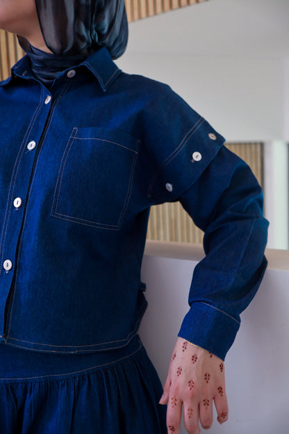 Denim Haya Set