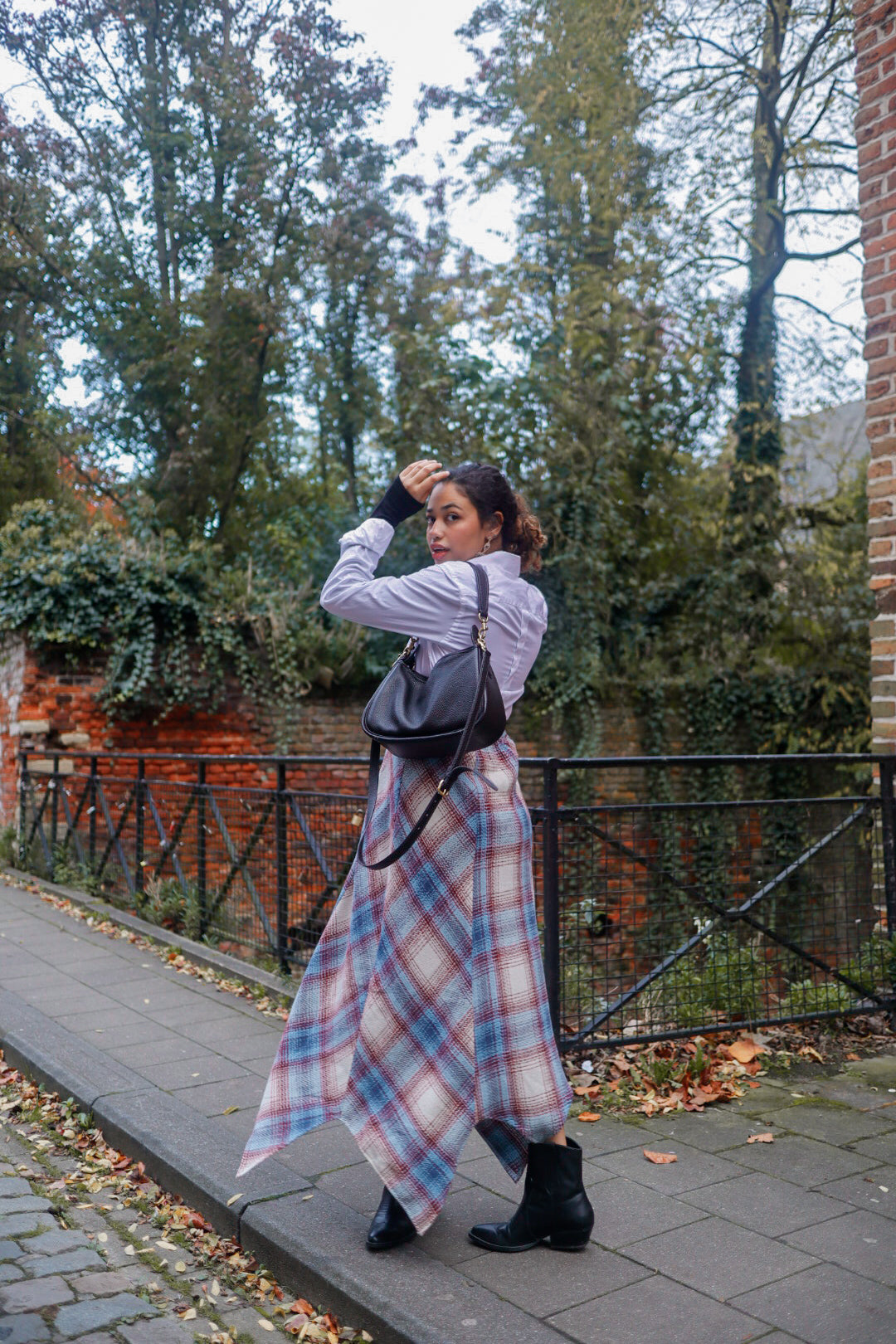 The Asmahan Plaid Skirt