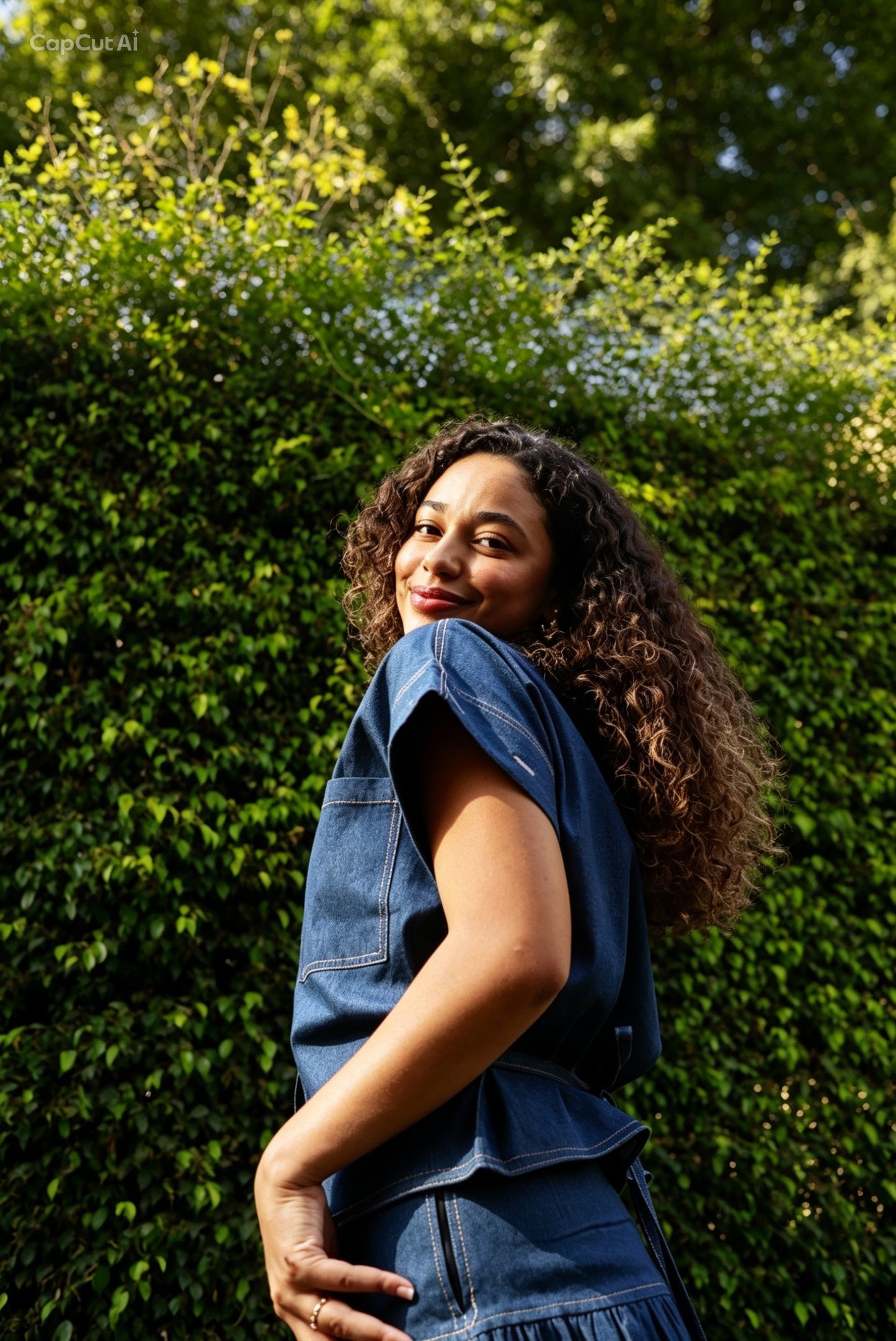 Denim Haya Set