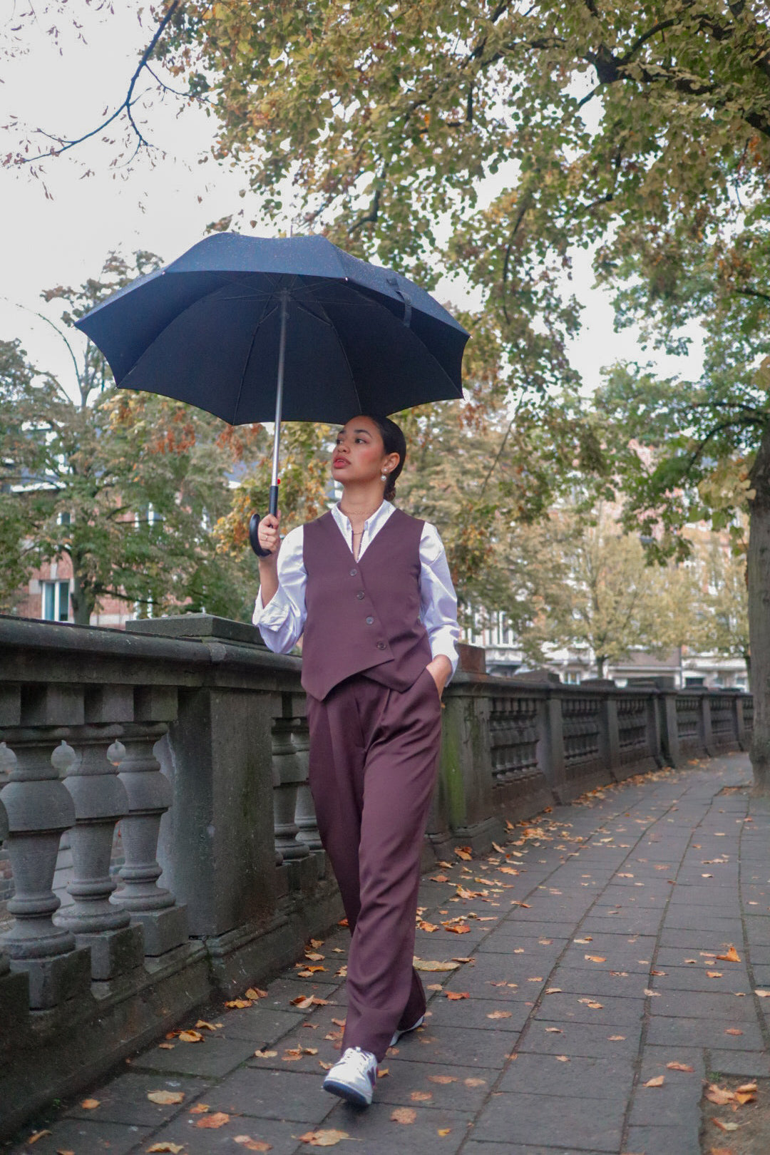 Marika Pants in Autumn Brown