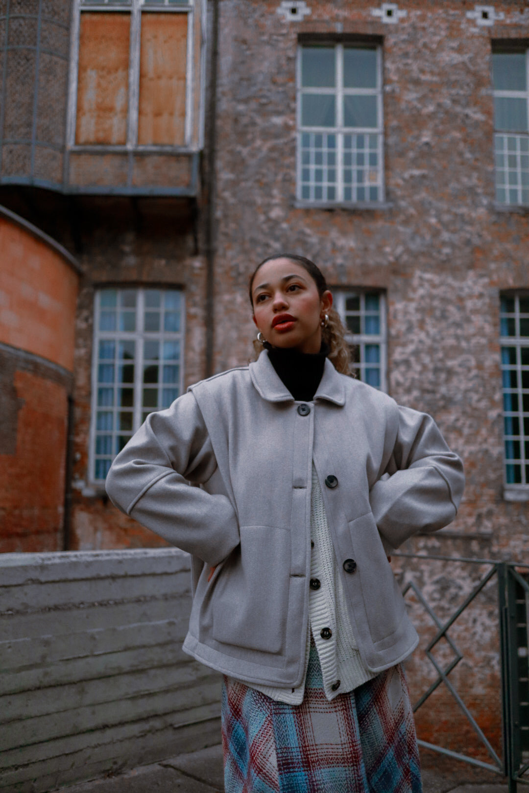 The Shaden Grey Jacket