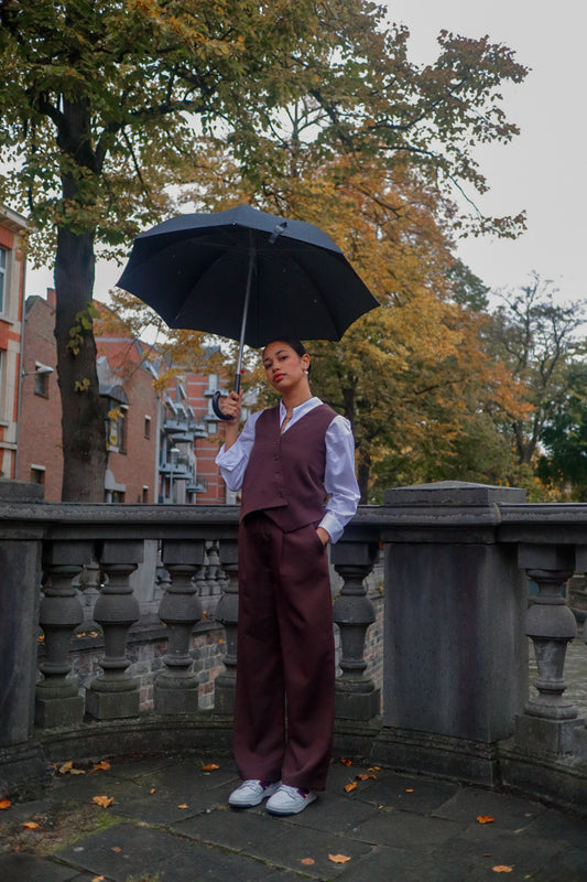 The Marika Bundle Vest & Pants in Autumn Brown