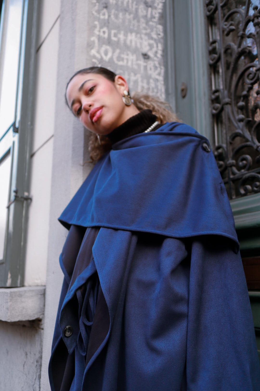 The Muna Set Indigo in Suede