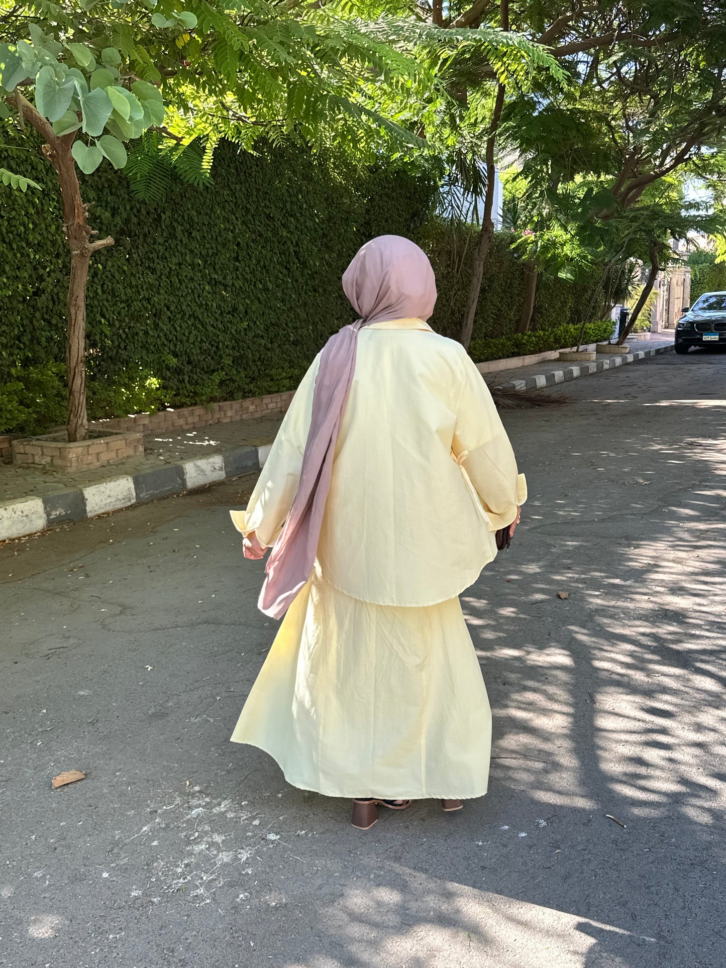 The Noura Butter Yellow Set