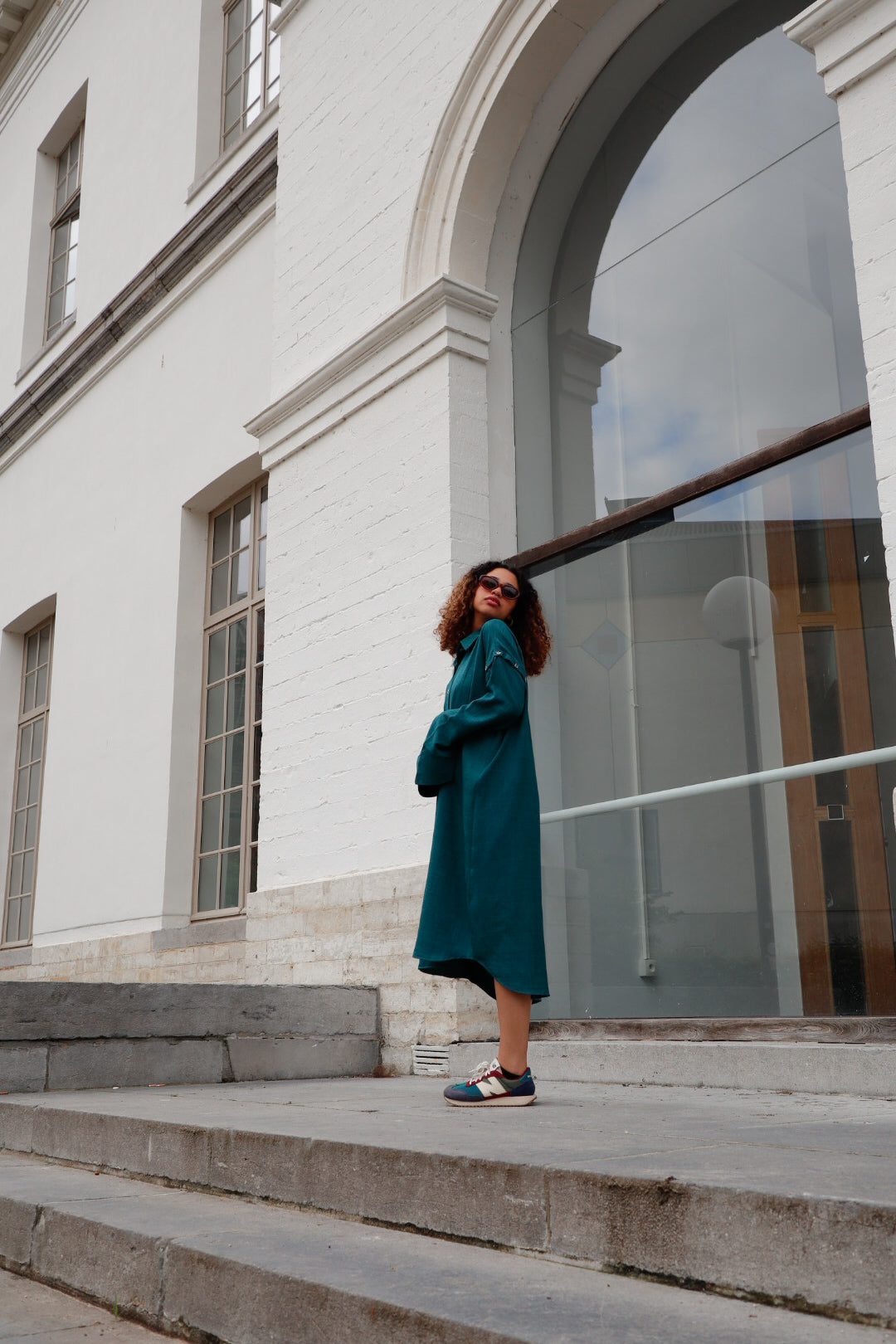 The Shaza Shirt Dress