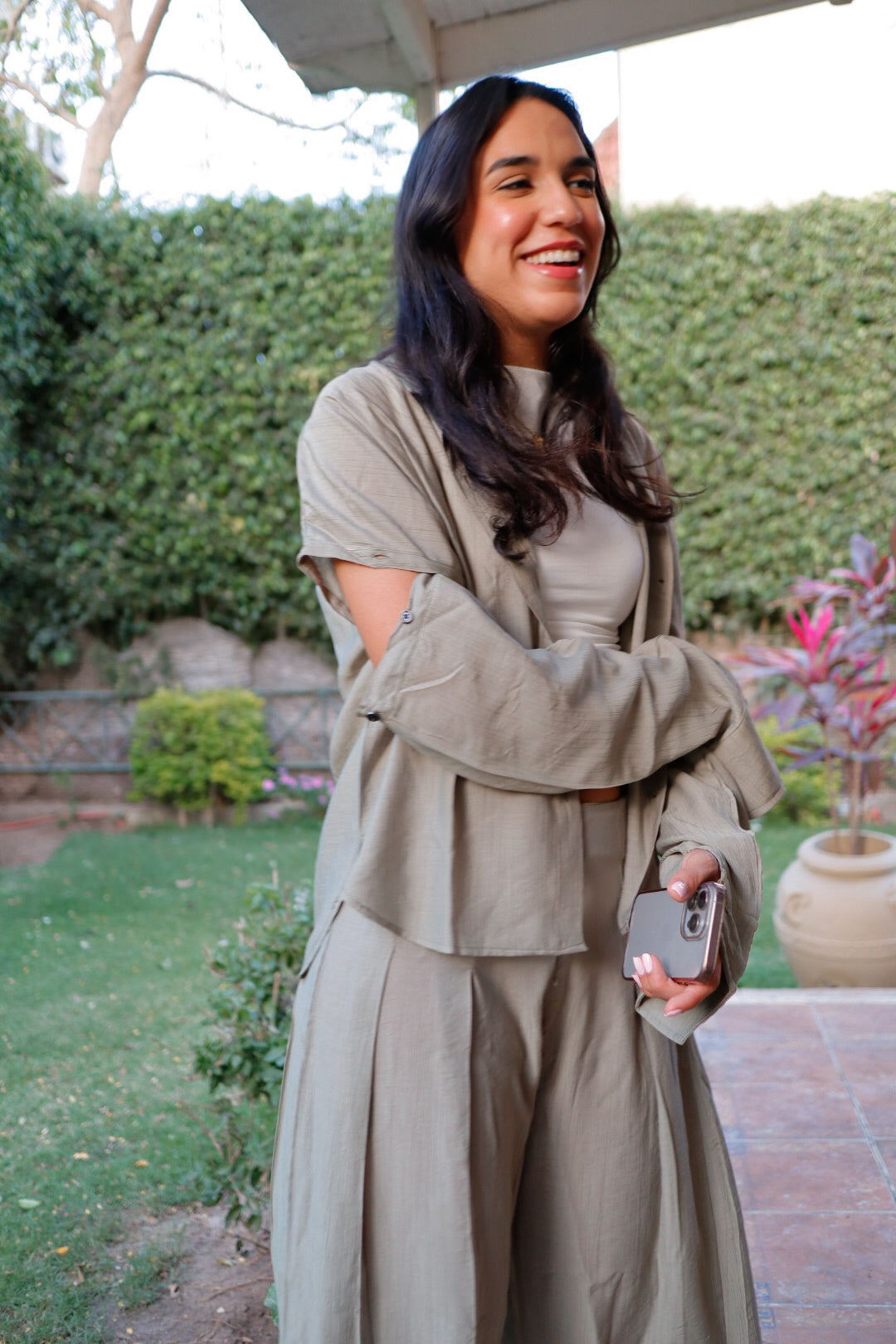 The Marina Set in Olive