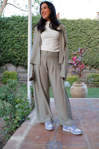 The Marina Set in Olive