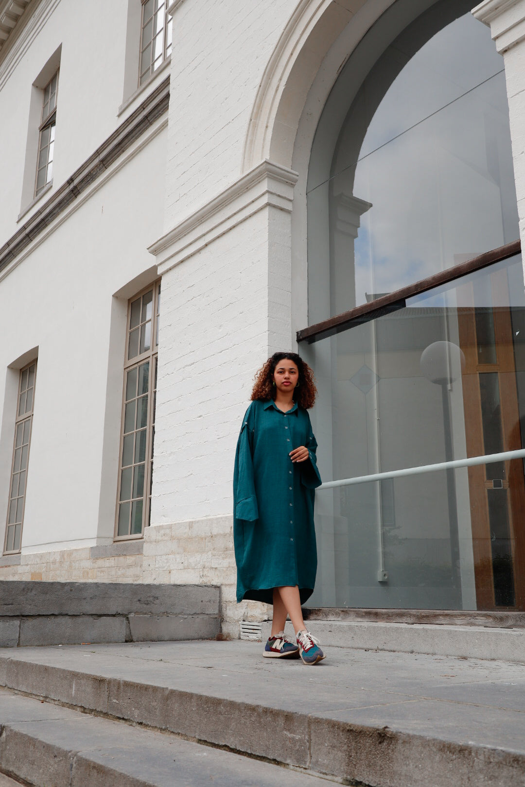 The Shaza Shirt Dress