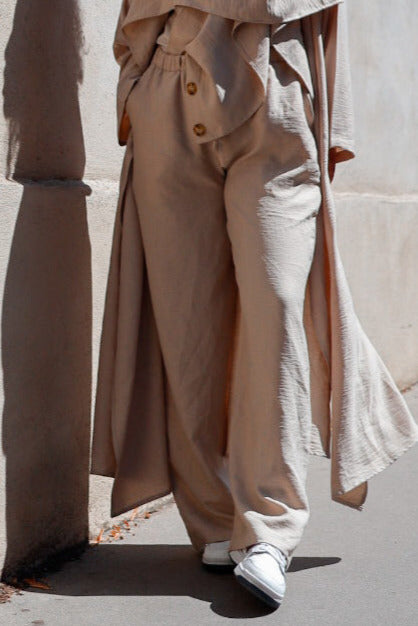 The Muna V2 Beige Pants