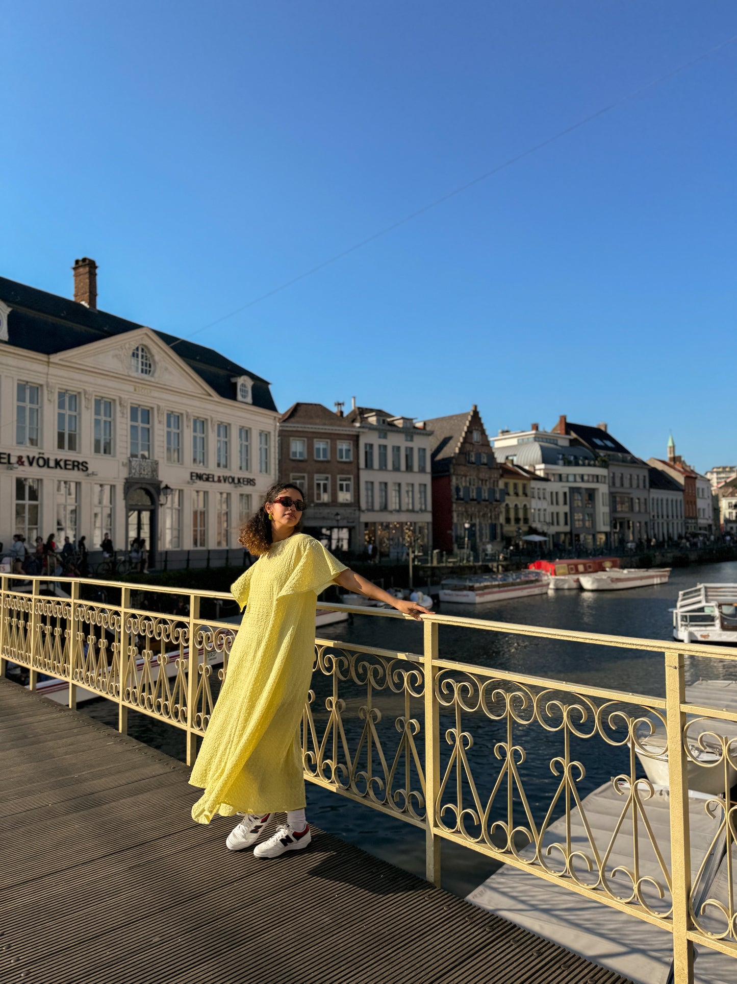 The Leila Dress in Butter Yellow