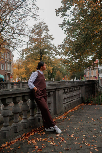 Marika Pants in Autumn Brown