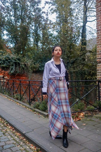 The Asmahan Plaid Skirt