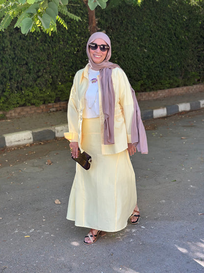 The Noura Butter Yellow Set