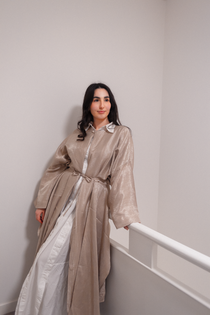The Sheikha Kaftan in Gold
