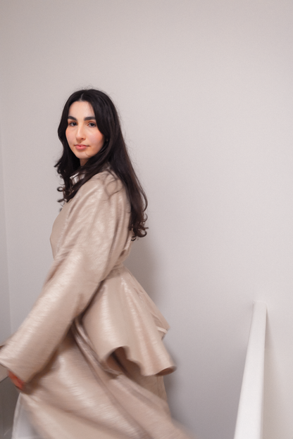The Sheikha Kaftan in Gold