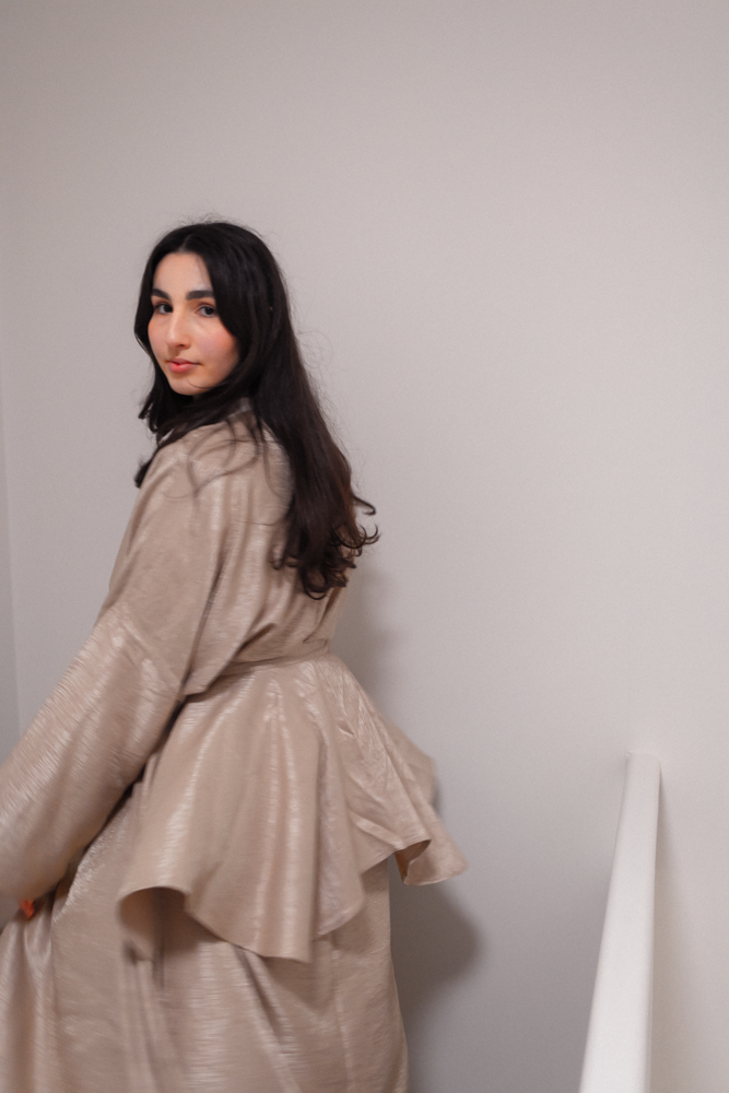 The Sheikha Kaftan in Gold
