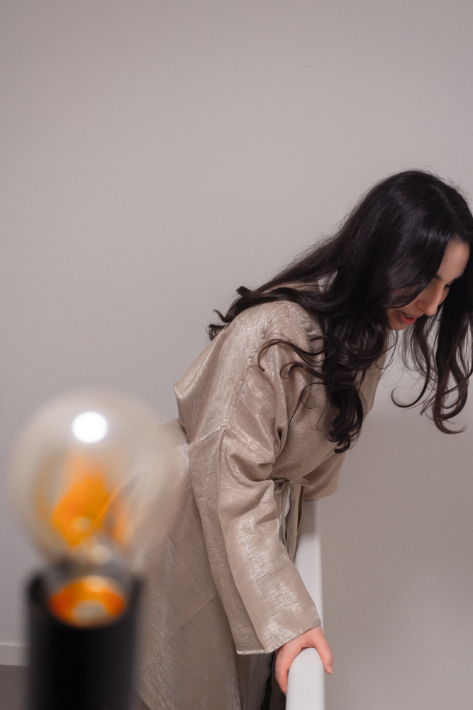 The Sheikha Kaftan in Gold