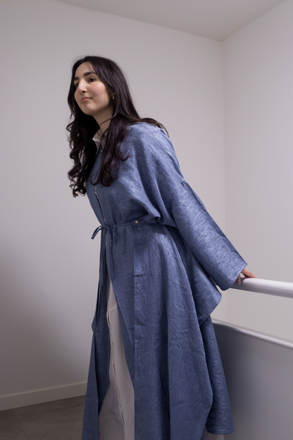 The Sheikha Kaftan in Blue