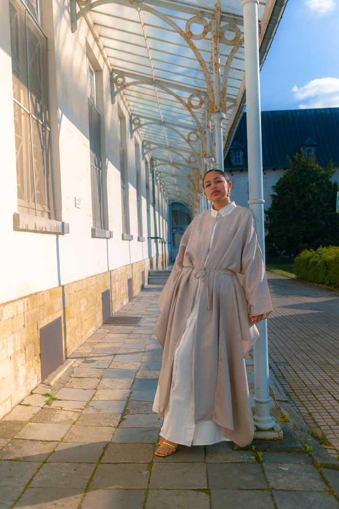 The Sheikha Kaftan in Gold