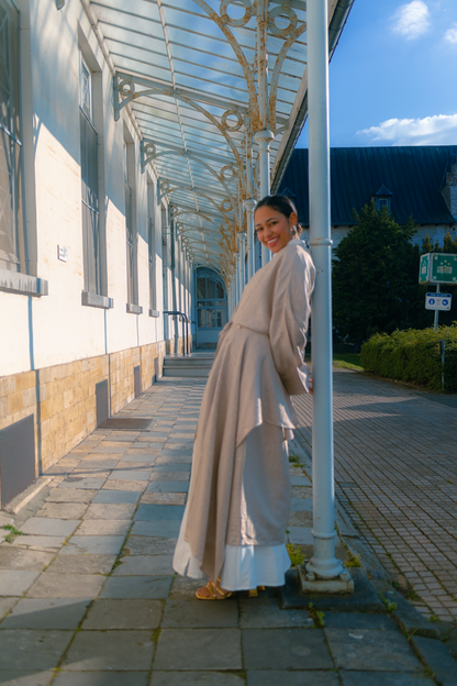 The Sheikha Kaftan in Gold