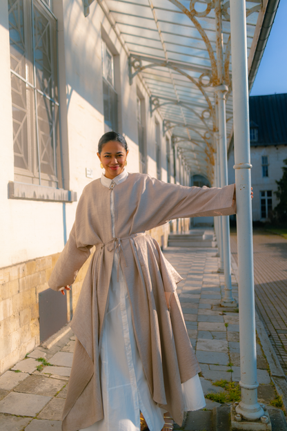 The Sheikha Kaftan in Gold