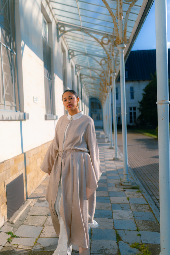 The Sheikha Kaftan in Gold