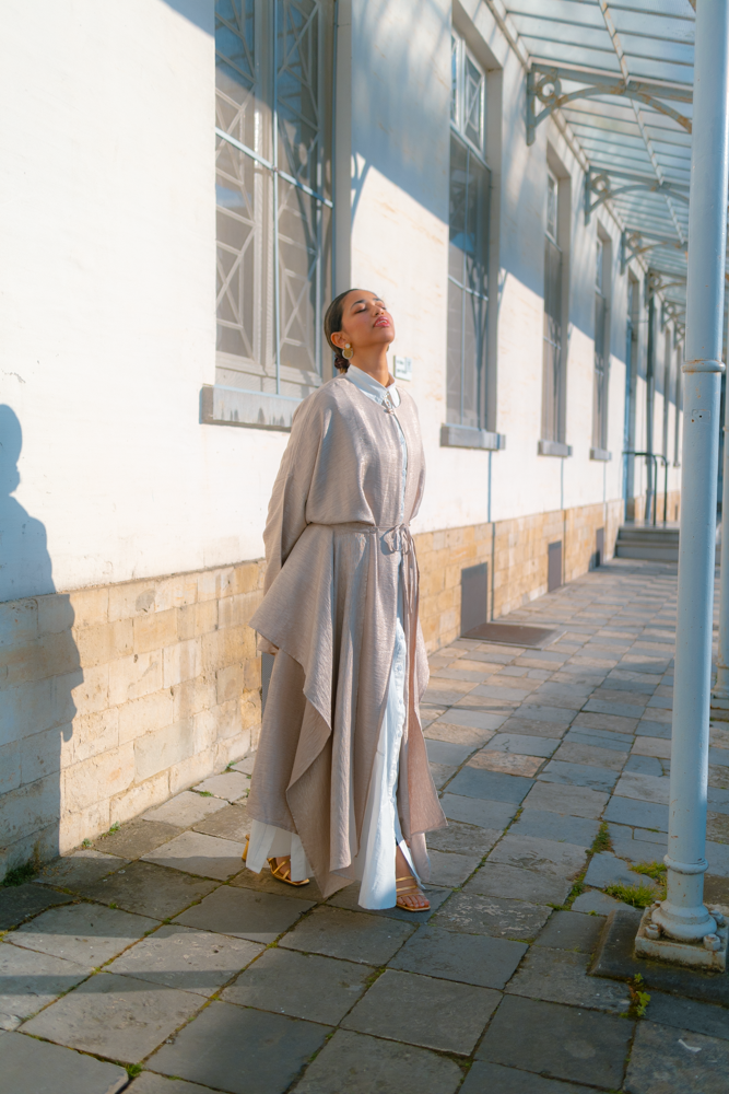 The Sheikha Kaftan in Gold