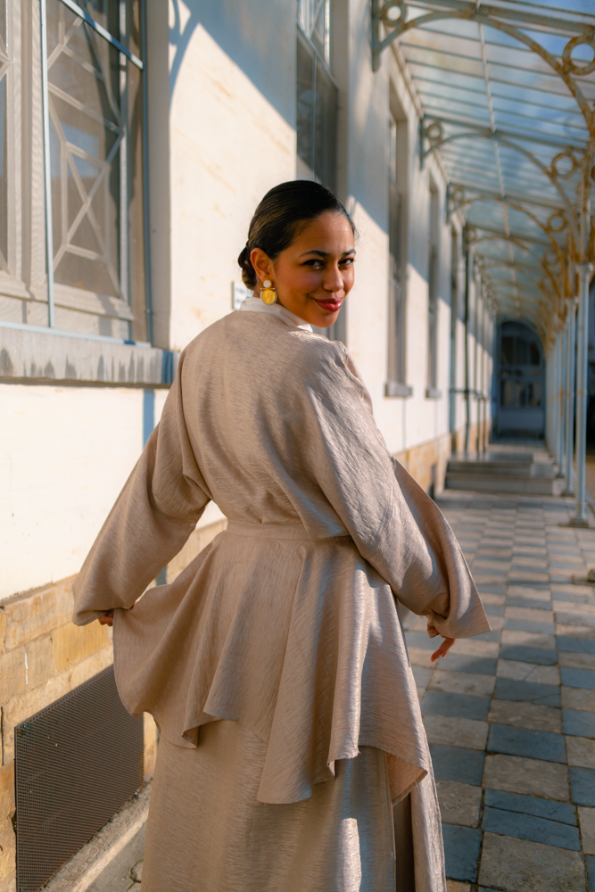 The Sheikha Kaftan in Gold