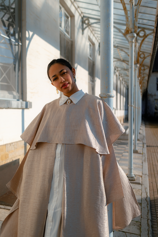 The Sheikha Kaftan in Gold