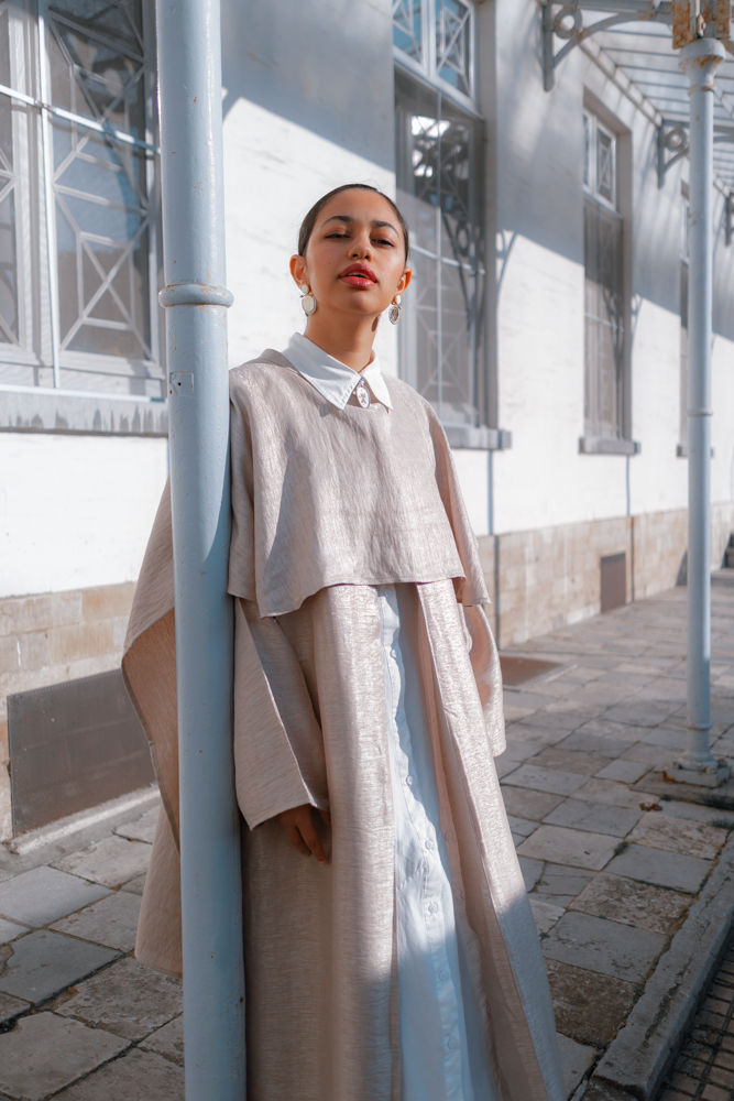 The Sheikha Kaftan in Gold