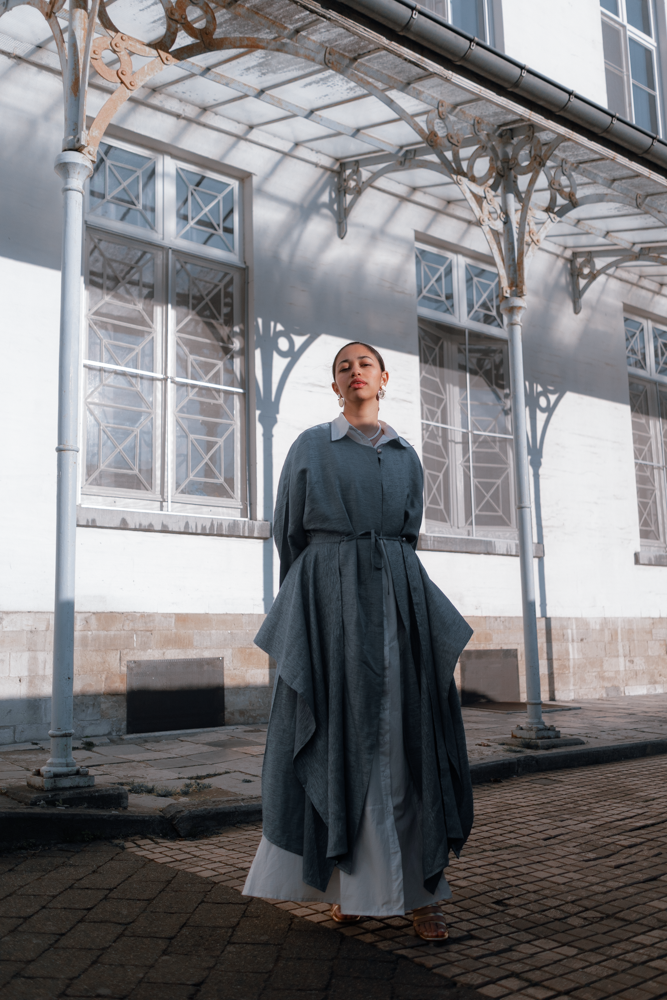 The Sheikha Kaftan in Blue