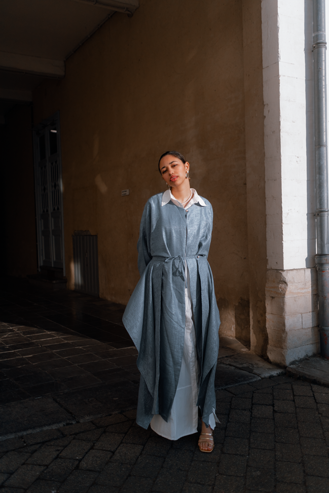 The Sheikha Kaftan in Blue