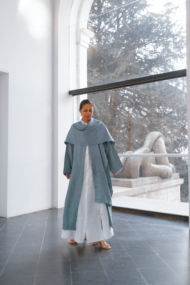 The Sheikha Kaftan in Blue