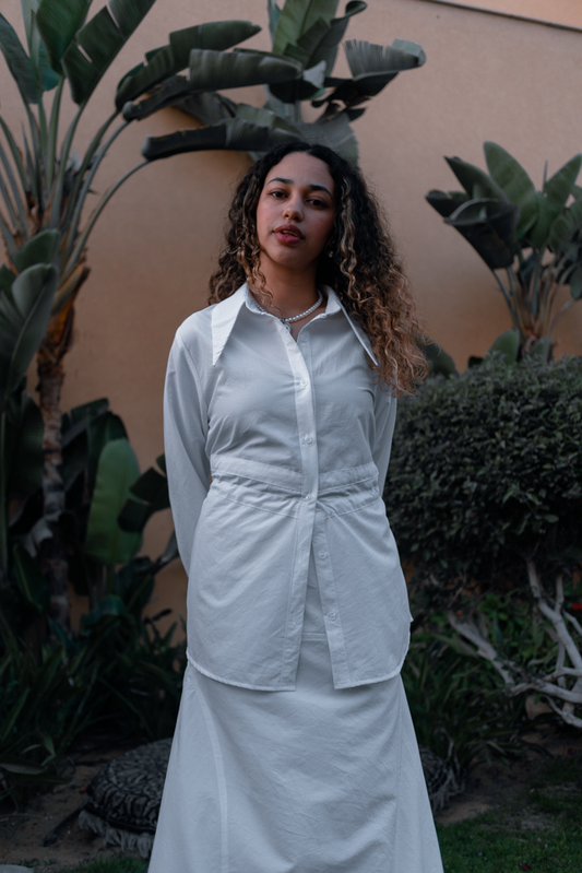 The Noura White Shirt