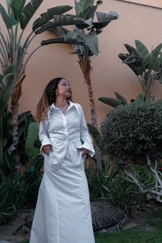 The Noura White Set