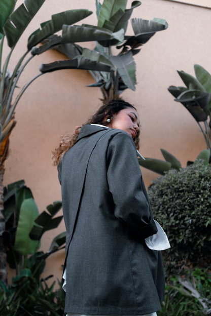 The Salma Diagonal Blazer